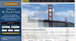 Desktop Screenshot of beachmotelsf.com